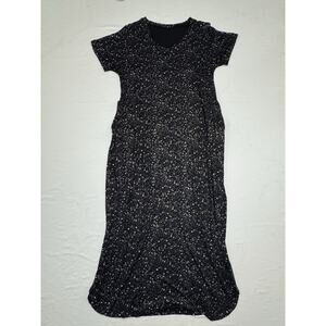 Huskary XXL Black Sparkle Party Dress Pullover Stretchy